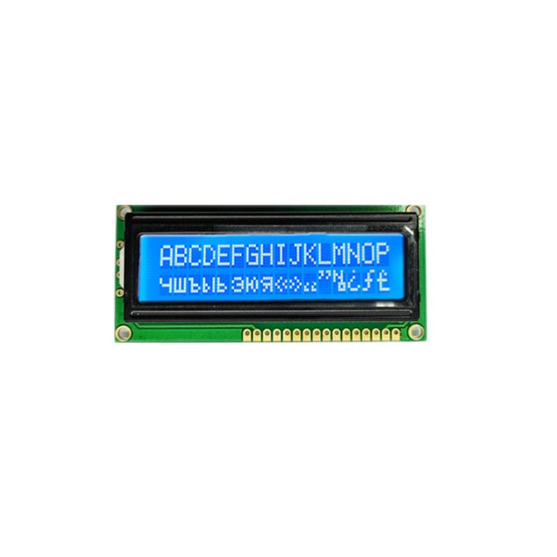 Wyświetlacz LCD znaku 16x2 STN Blue wyświetlacz