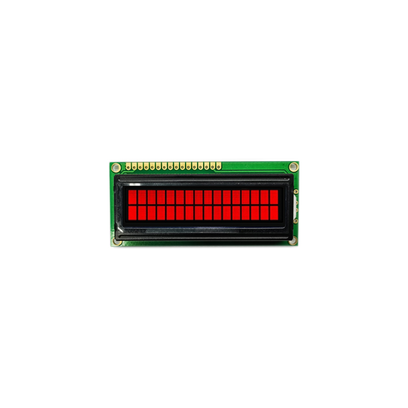 Wyświetlacz LCD 1602 Wyświetlacz znakowy TN STN Czerwony wyświetlacz LCD