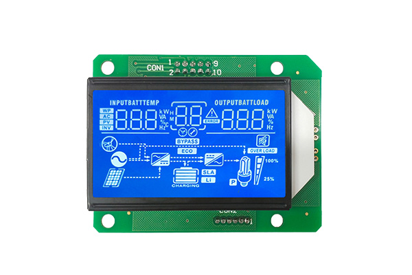 Dlaczego urządzenia słoneczne/UPS używają wyświetlacza LCD segmentu?