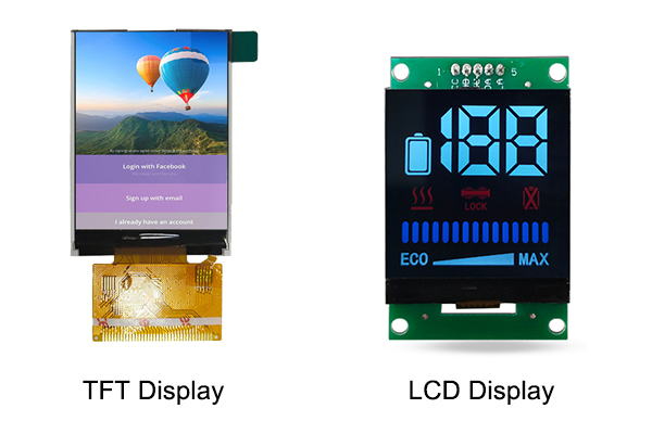 Wyświetlacz TFT a wyświetlacz LCD: jakie są główne różnice?