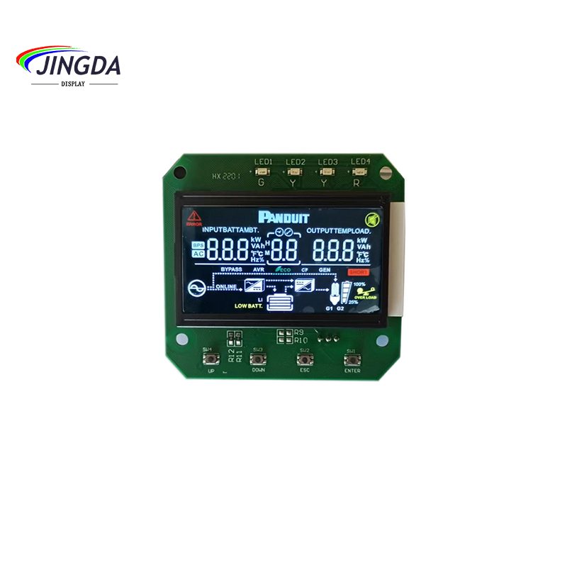 Moduł LCM z 7-segmentowym wyświetlaczem LCD