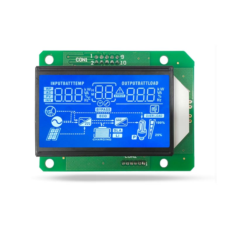 Segment wyświetlacz LCD HTN Blue Module Wyświetlacz LCM